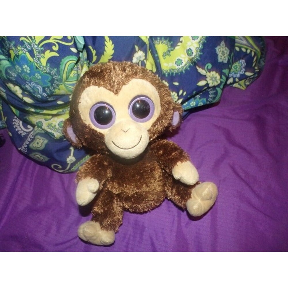 Ty Beanie Boo Buddy monkey 10" plush monkey